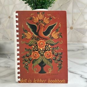 1970’s Dutch Dat Is Lekker Vintage Cookbook